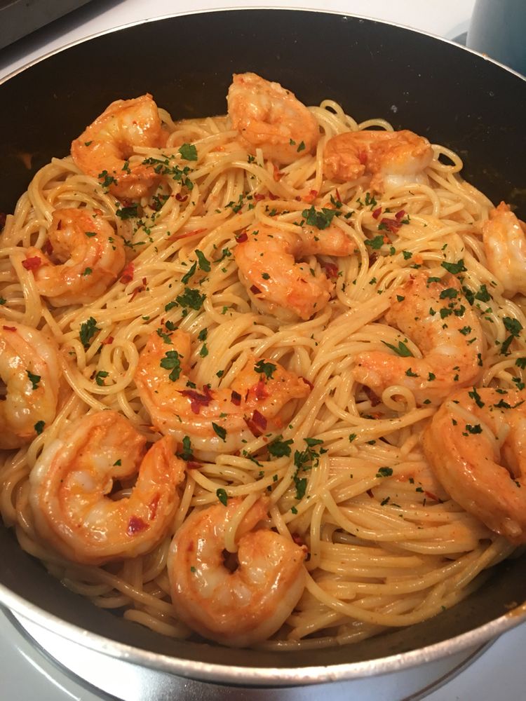 Bang Bang Shrimp and Pasta - Skinny & Tasty Recipes