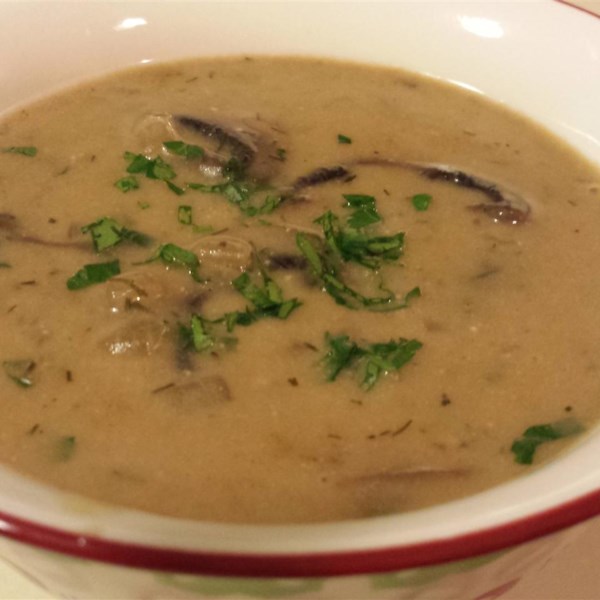 Creamy Hungarian Mushroom Soup