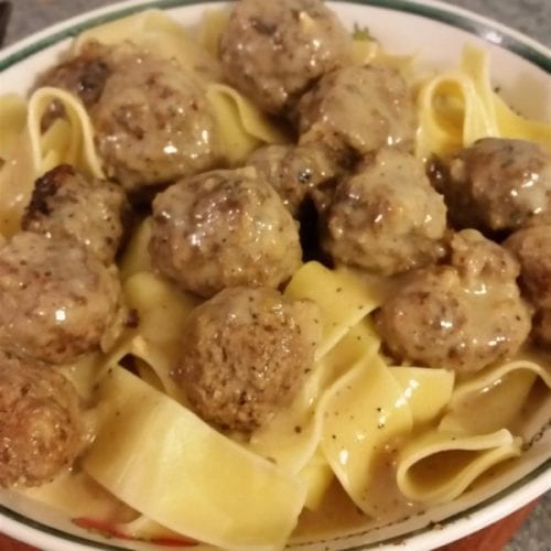 Tasty Swedish Meatballs Svenska Kottbullar