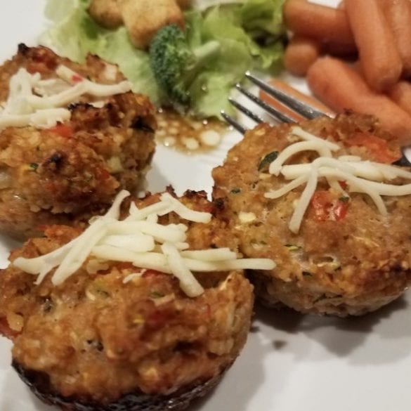 Tasty Turkey Veggie Meatloaf Cups Skinny & Tasty Recipes