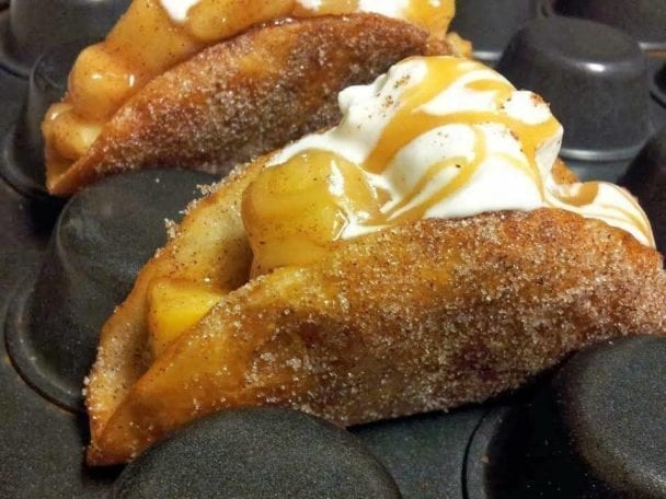 APPLE PIE TACOS