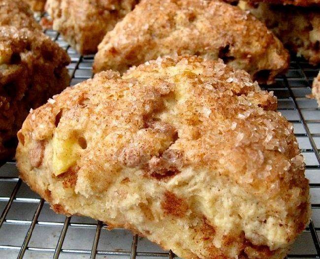 Apple Cinnamon Scones