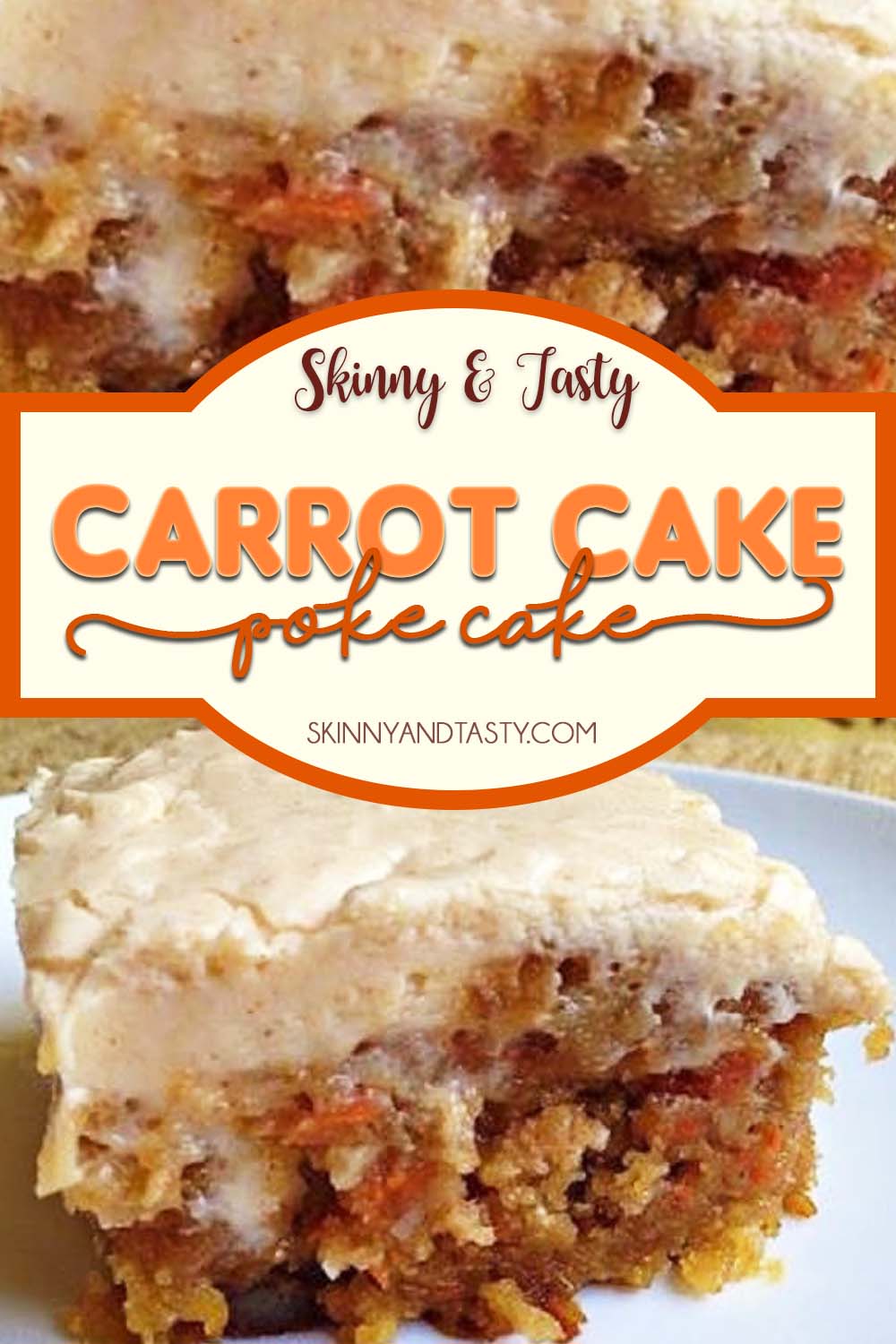 Carrot Caramel Poke Cake | It Is a Keeper
