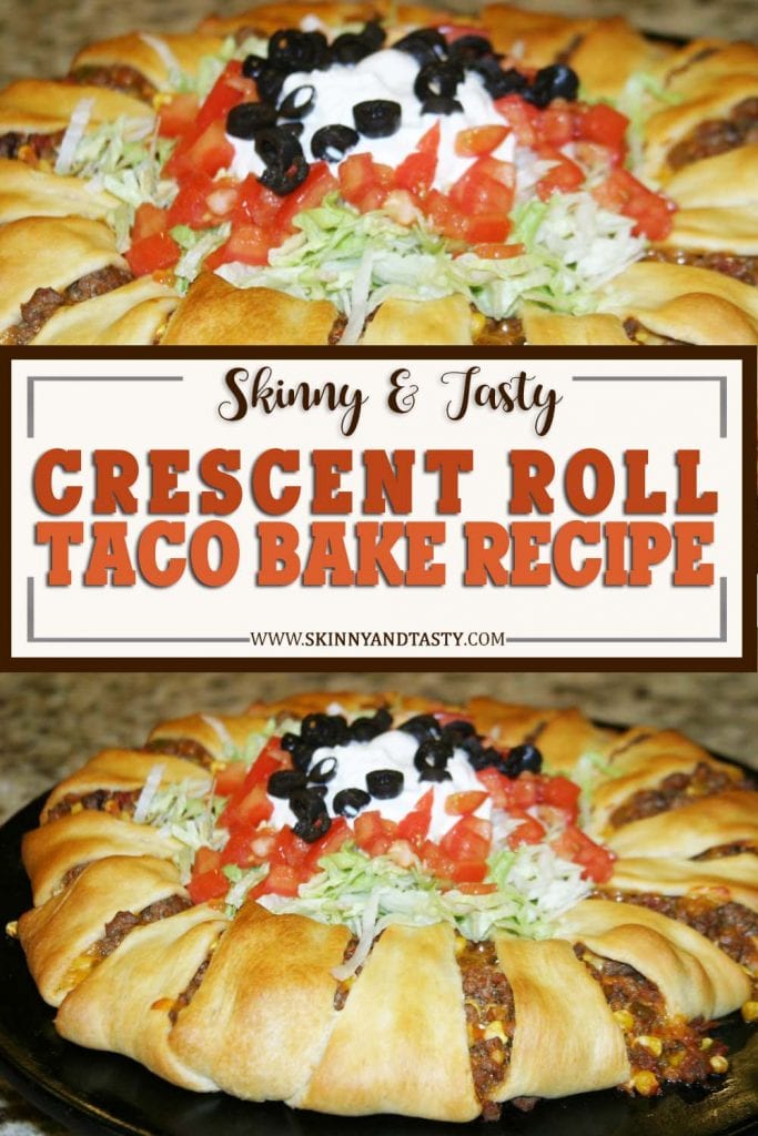 Crescent Roll Taco Bake Recipe