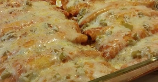 THE BEST CHICKEN ENCHILADAS RECIPE