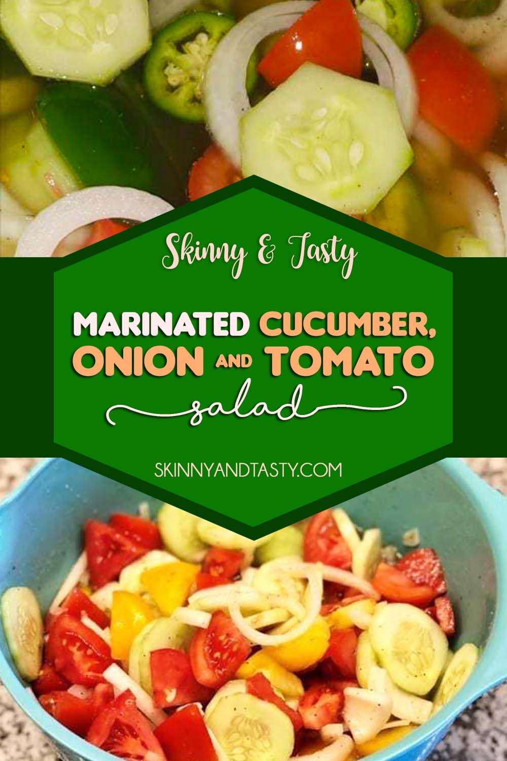 Cucumber, Onion, Tomato Recipe