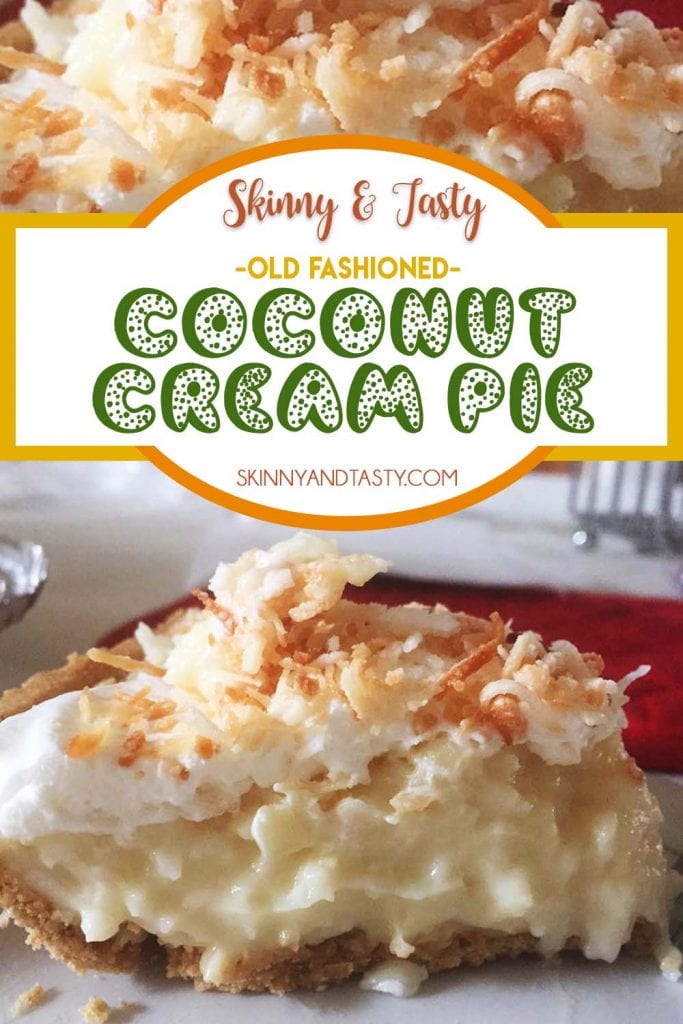 Old Fashioned Coconut Cream Pie