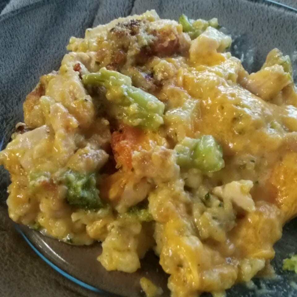 Quick Chicken and Stuffing Casserole