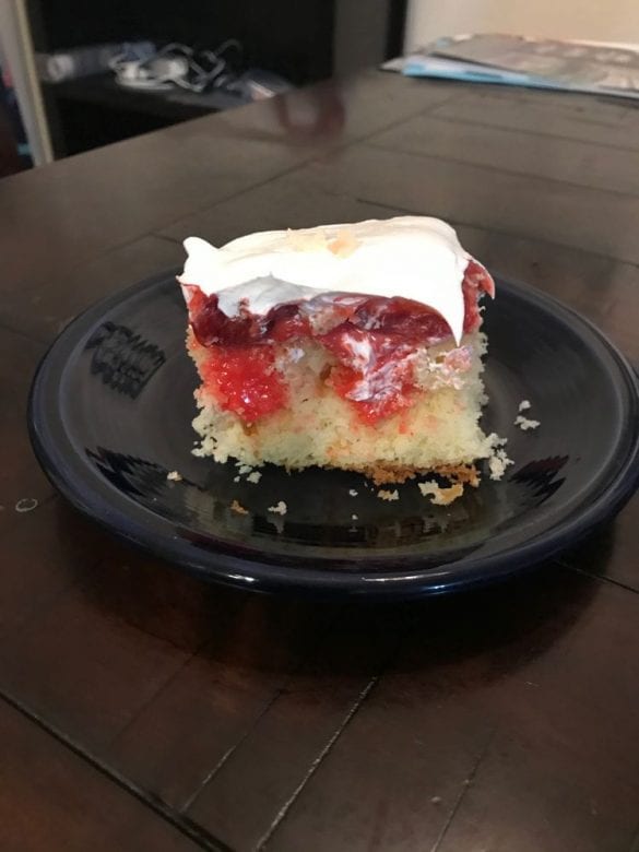 Strawberry Poke Cake