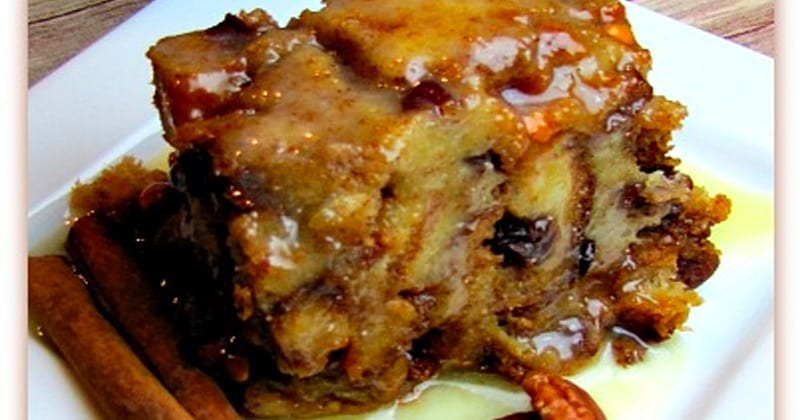 To Die For Bread Pudding Slow Cooker Recipe