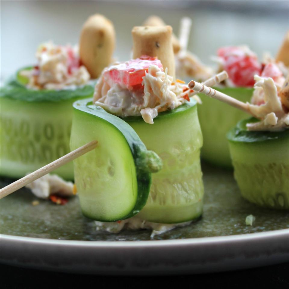 No One Can Resist These Cucumber Chicken Roll-ups
