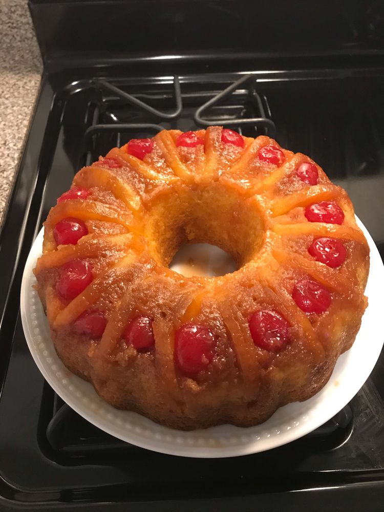 Pineapple Upside-Down Bundt Cake