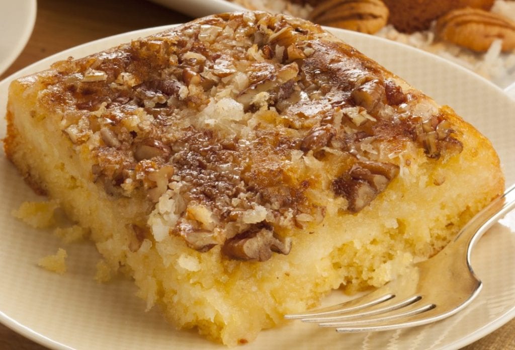 Upside-Down Georgia Pecan Cake