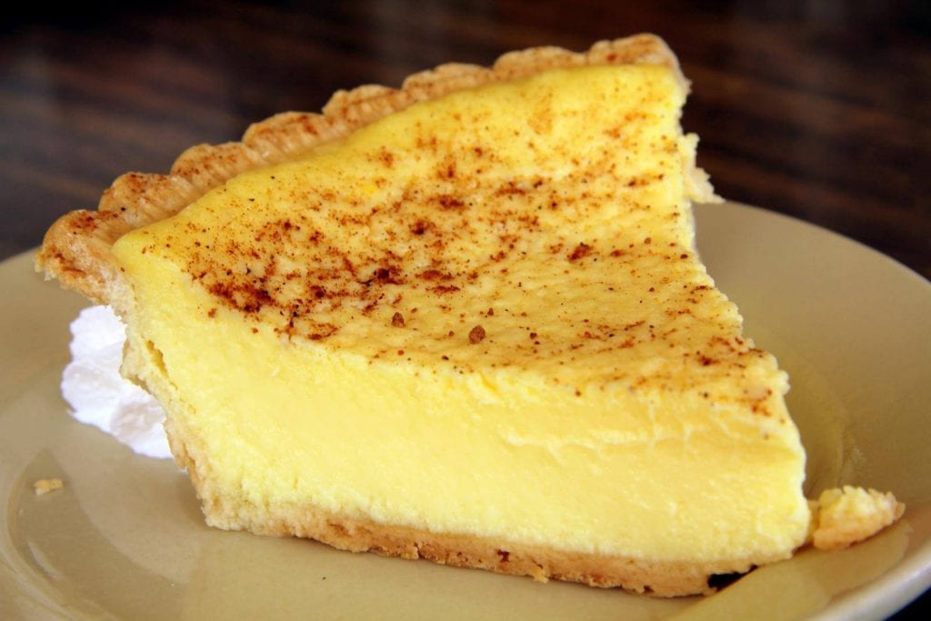 The Old Fashioned Custard Pie