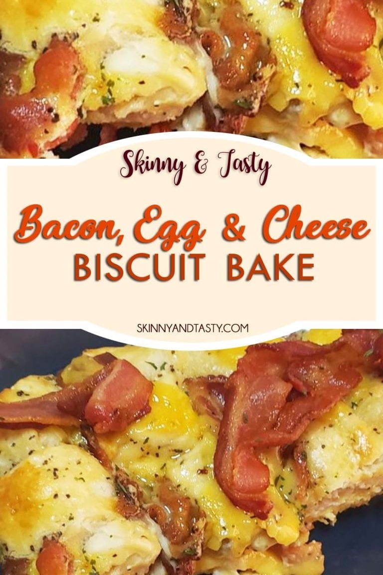 Bacon, Egg, and Cheese Biscuit Bake