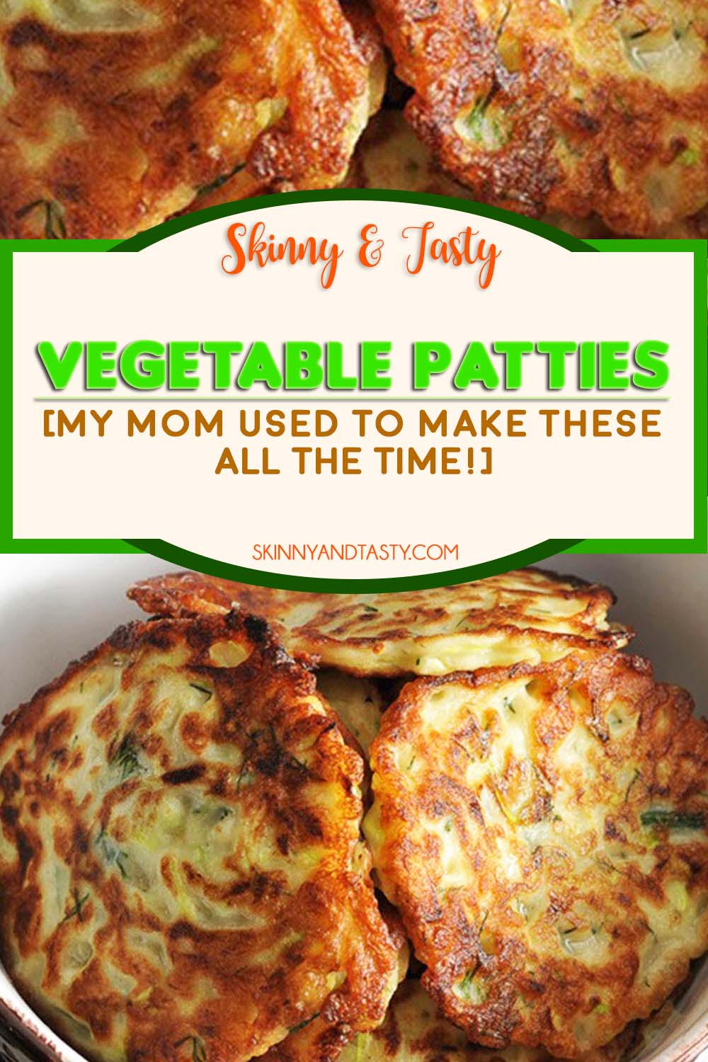 Vegetable Patties Recipe