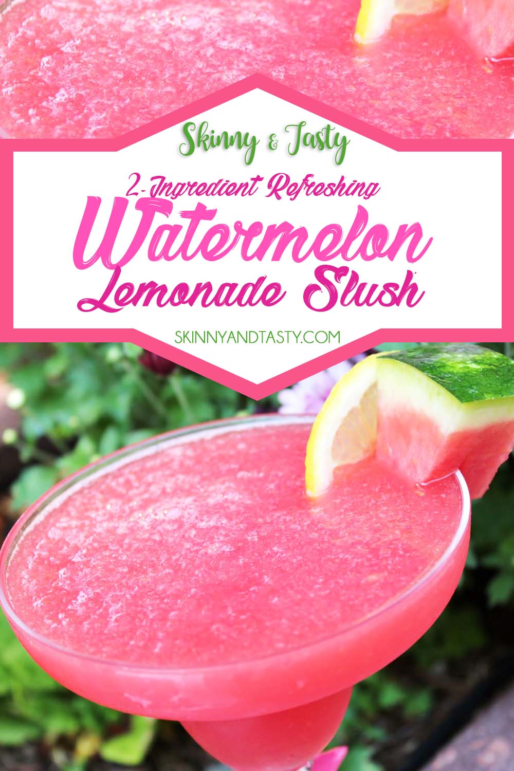 Watermelon Lemonade Slush Recipe