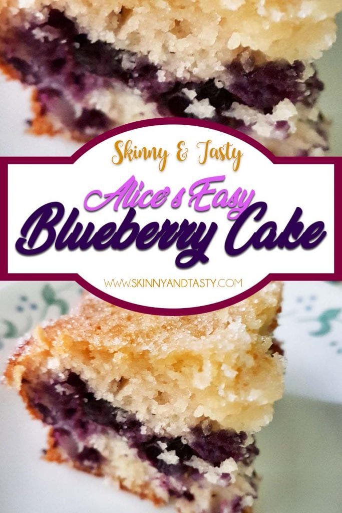 Alice's Easy Blueberry Cake