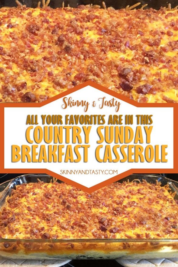 All Your Favorites Are in This Country Sunday Breakfast Casserole