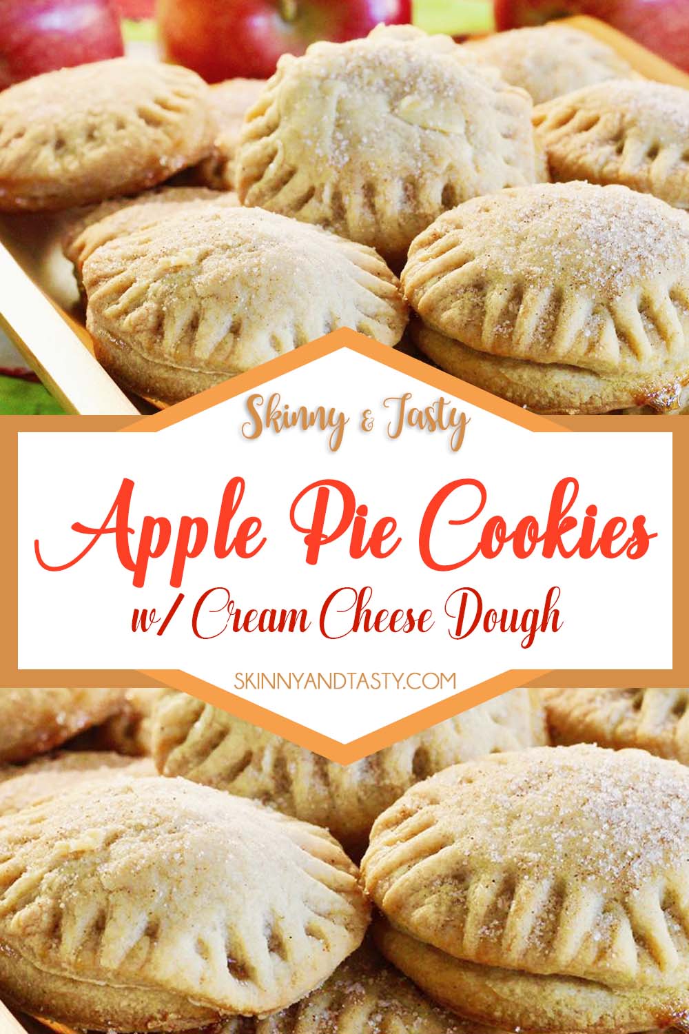 Apple Pie Cookies With Cream Cheese Dough
