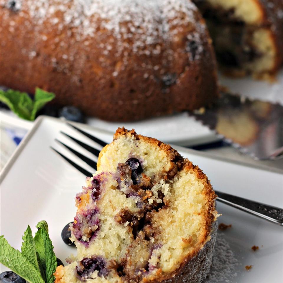 Blueberry Sour Cream Coffee Cake