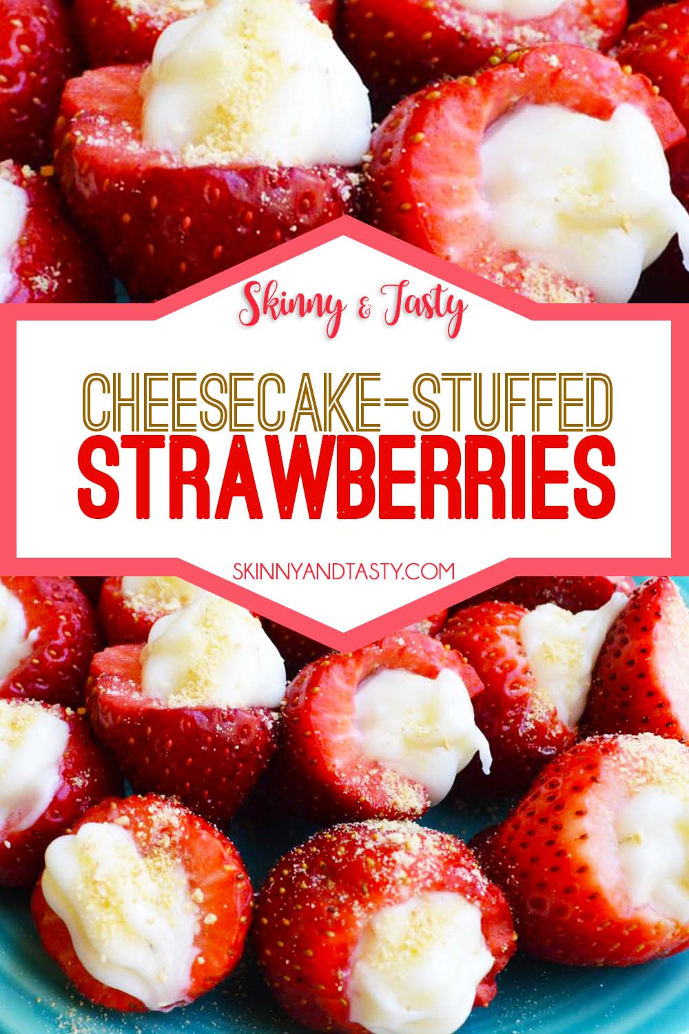 Cheesecake Stuffed Strawberries Recipe