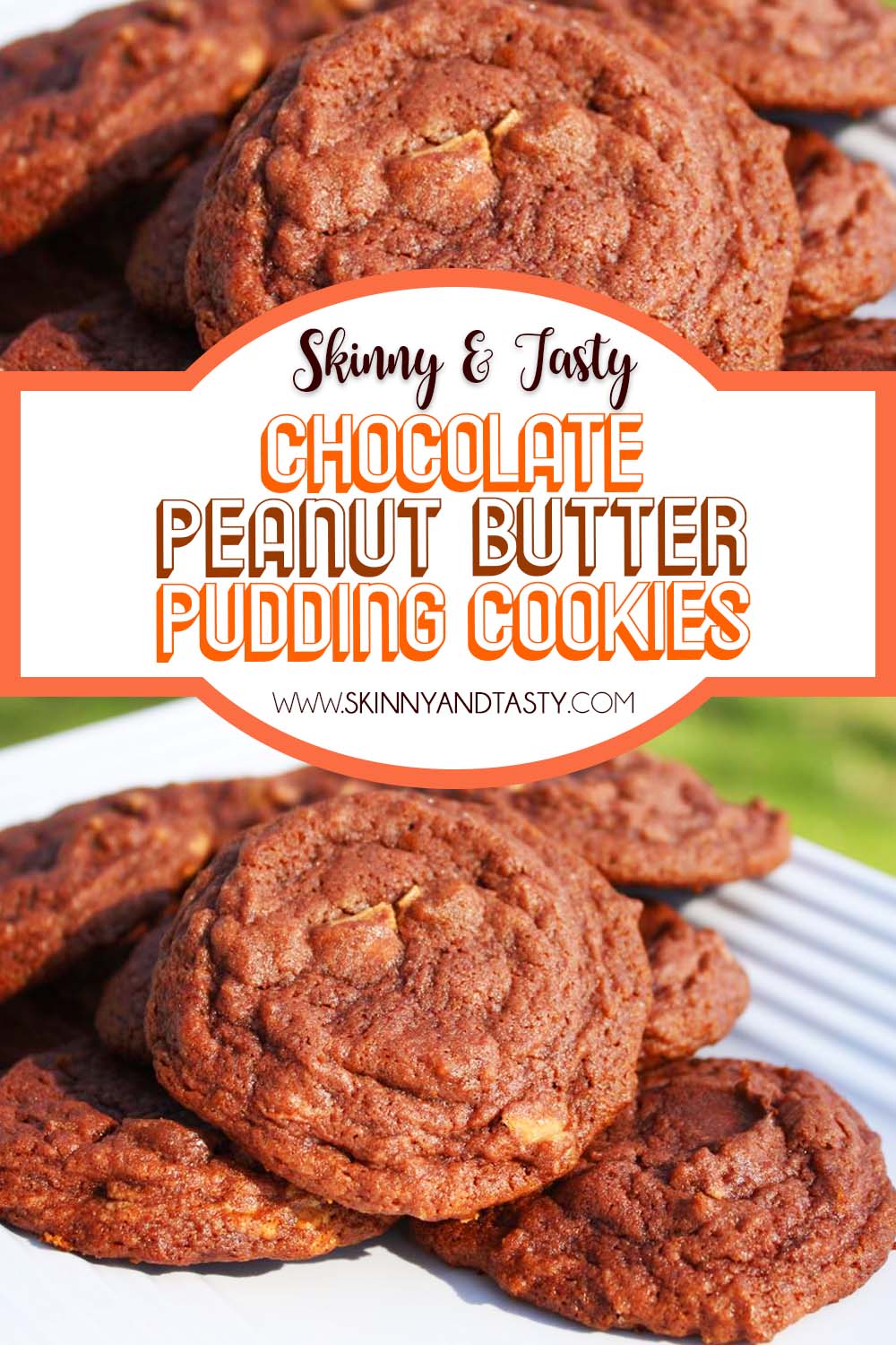 Chocolate Peanut Butter Pudding Cookies Recipe