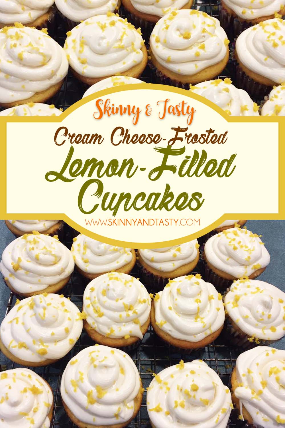 Lemon Filled Cupcakes Recipe