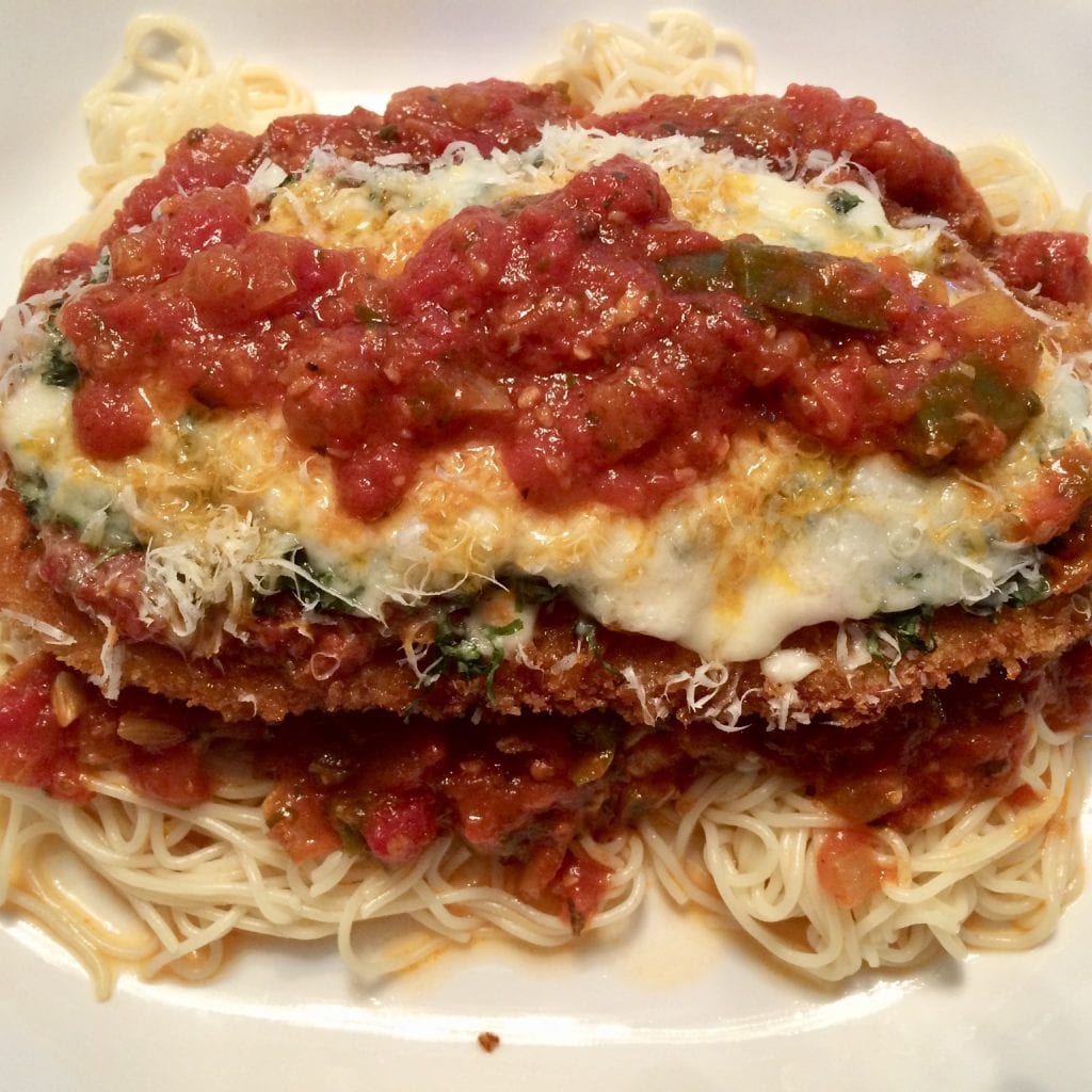 Crispy Chicken Parmesan