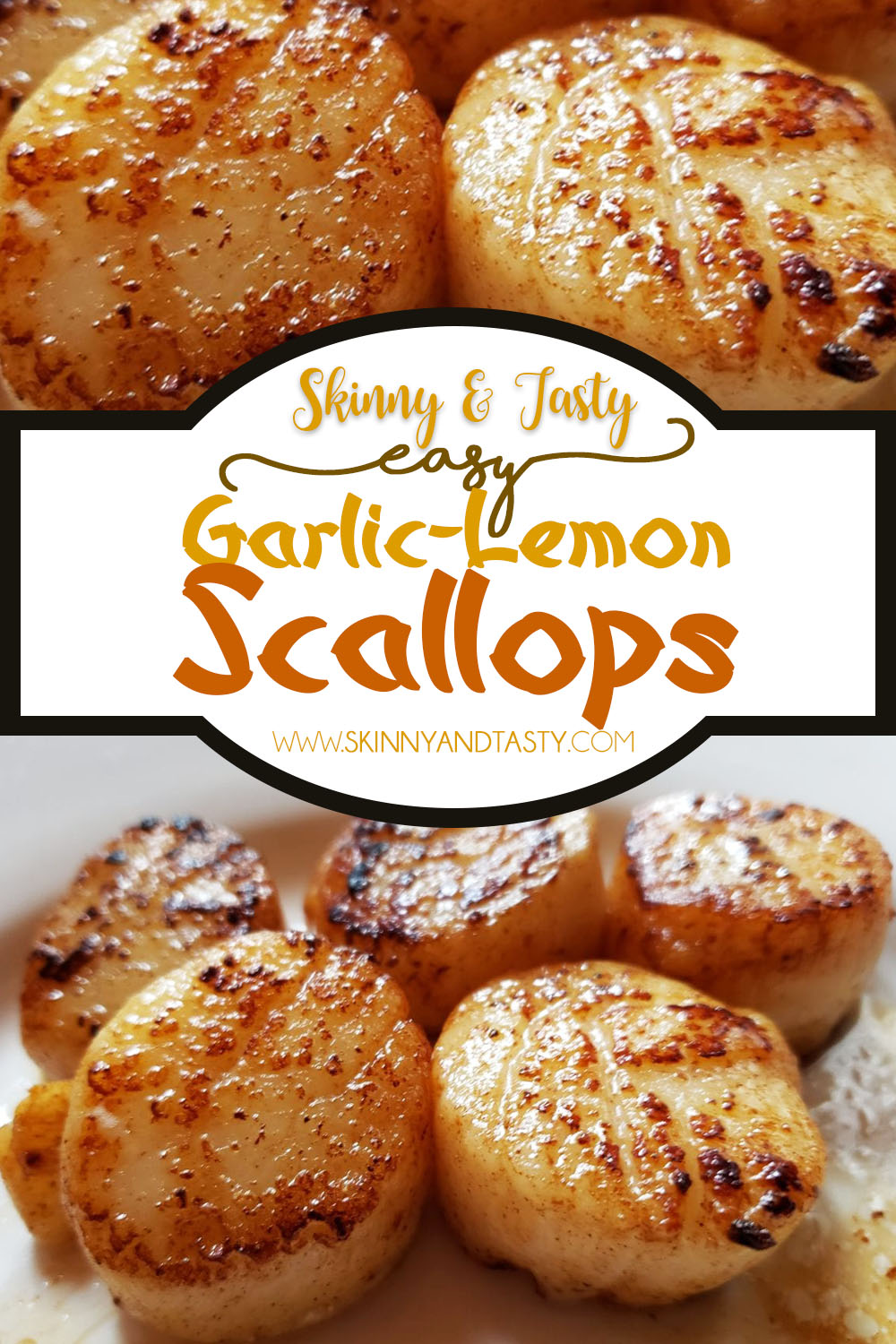 Garlic Lemon Scallops Recipe