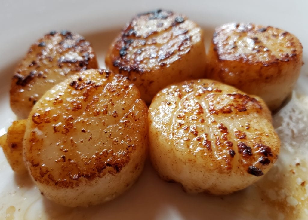 Easy Garlic-Lemon Scallops