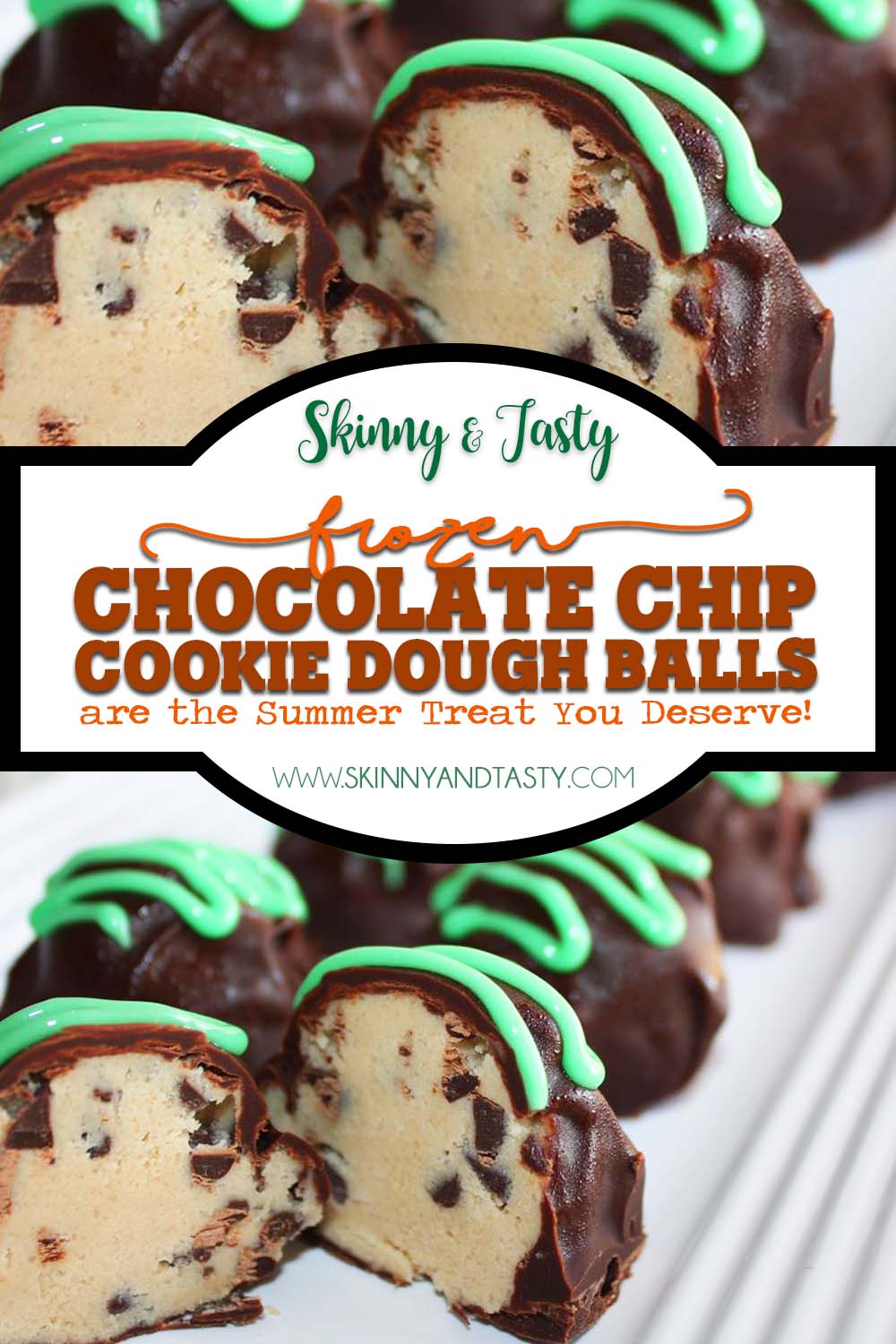 Frozen Chocolate Chip Cookie Dough Balls Are The Summer Treat You Deserve