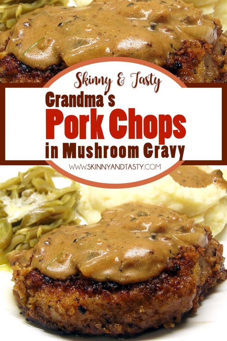 Grandma's Pork Chops in Mushroom Gravy