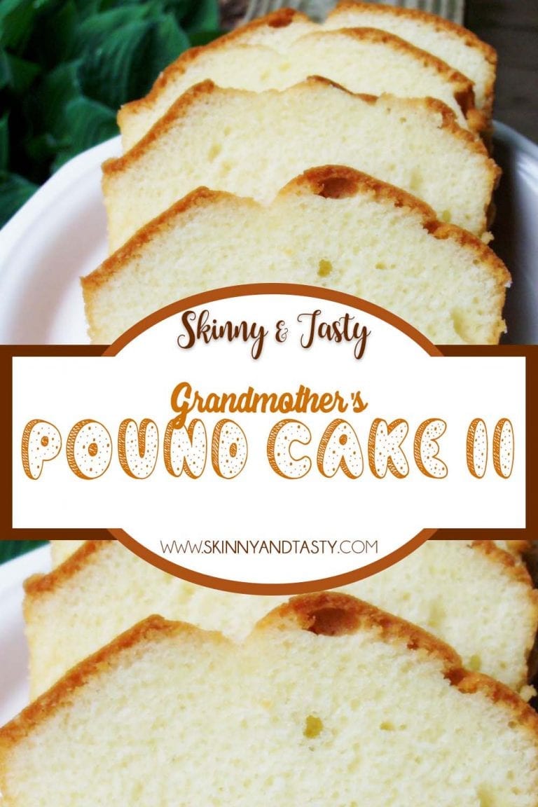 Grandmother's Pound Cake II