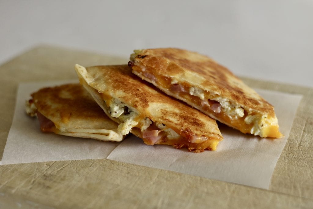 Ham, Egg, and Cheese Quesadillas Are a Genius Move for Any Meal