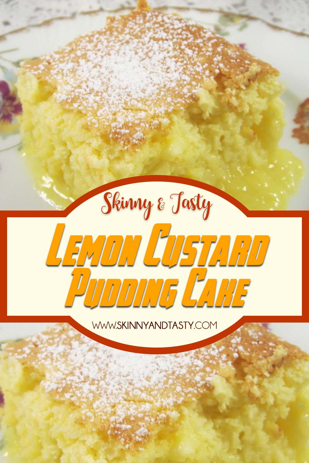 Lemon Custard Pudding Cake Recipe