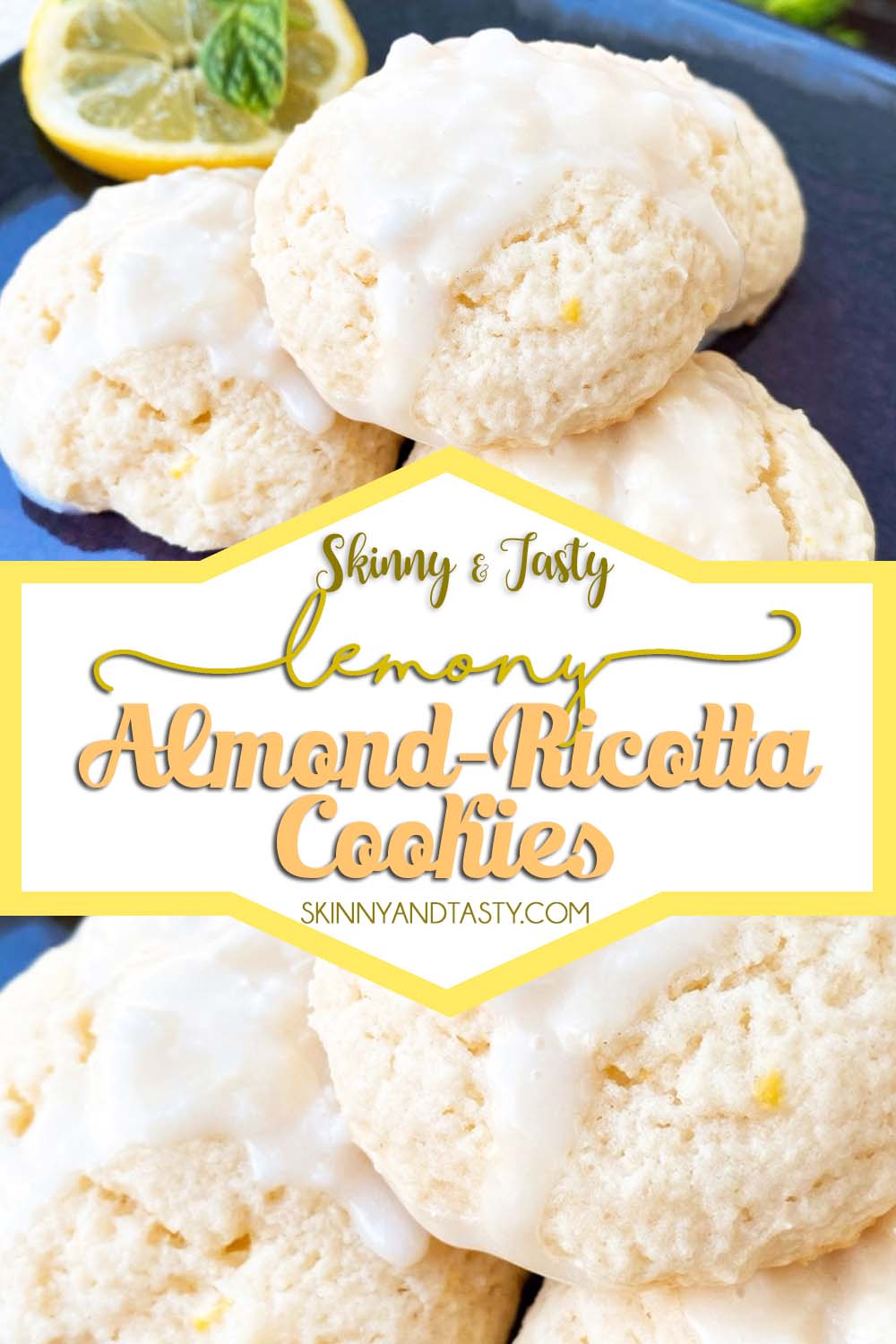 Lemony Almond Ricotta Cookies Recipe