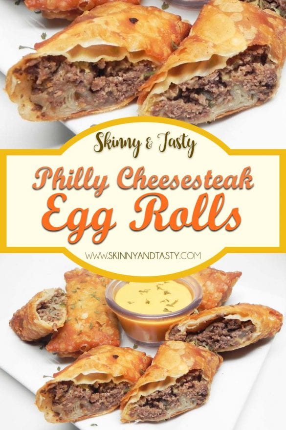 Philly Cheesesteak Egg Roll