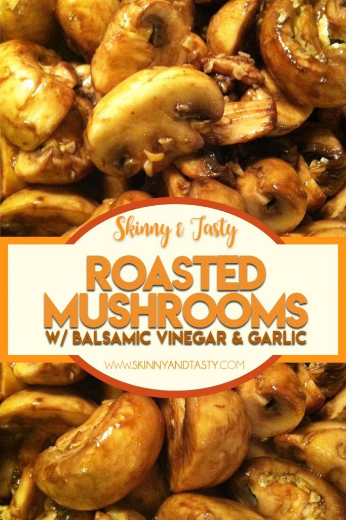 Roasted Mushrooms With Balsamic Vinegar and Garlic