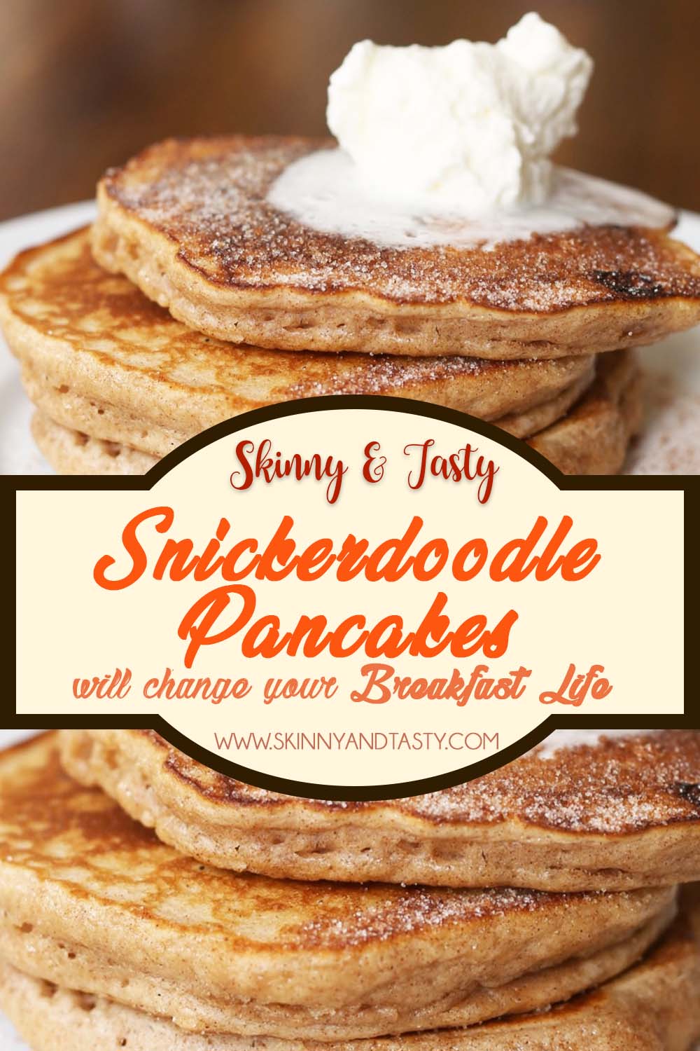 Snickerdoodle Pancakes Will Change Your Breakfast Life