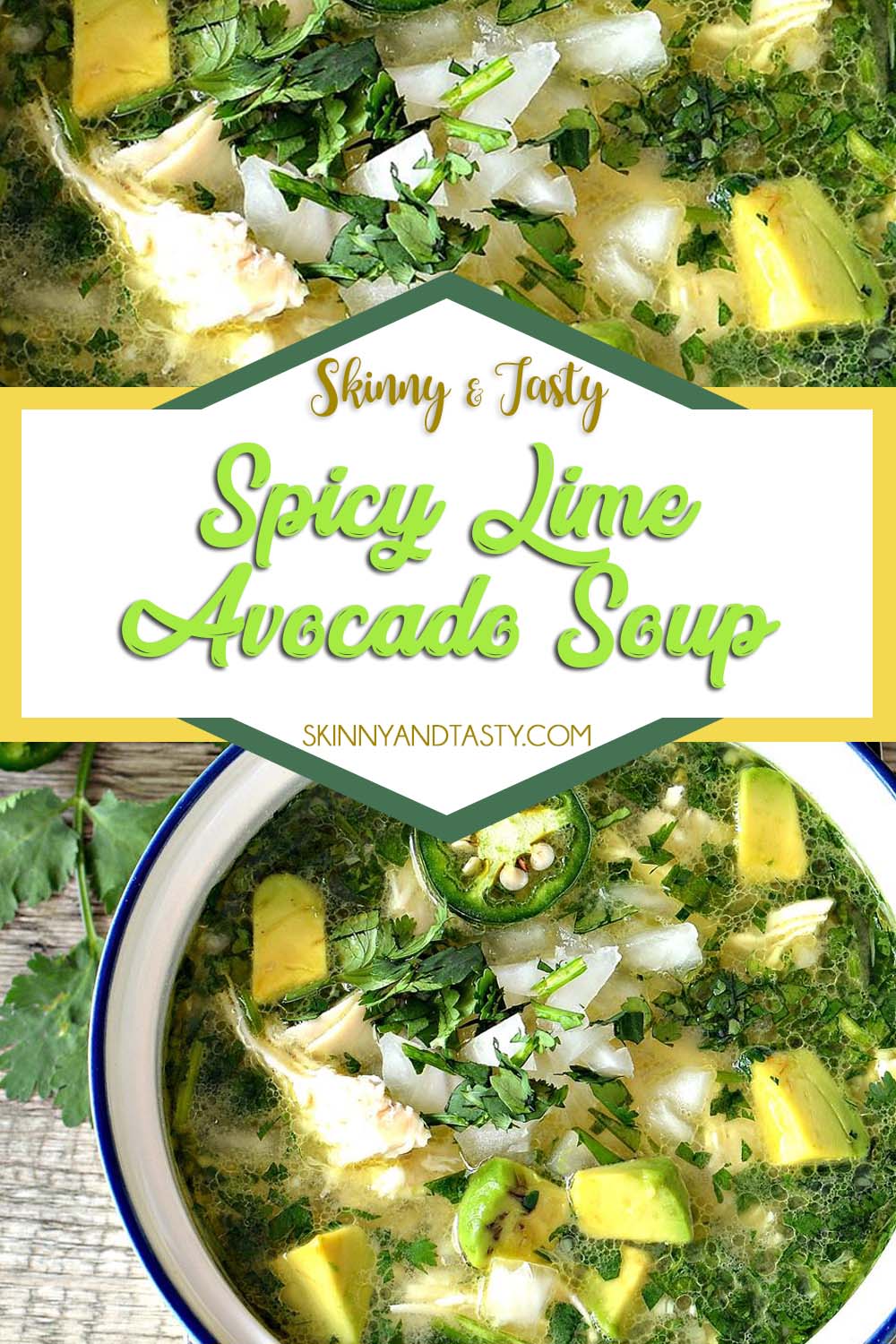 Spicy Lime Avocado Soup Recipe