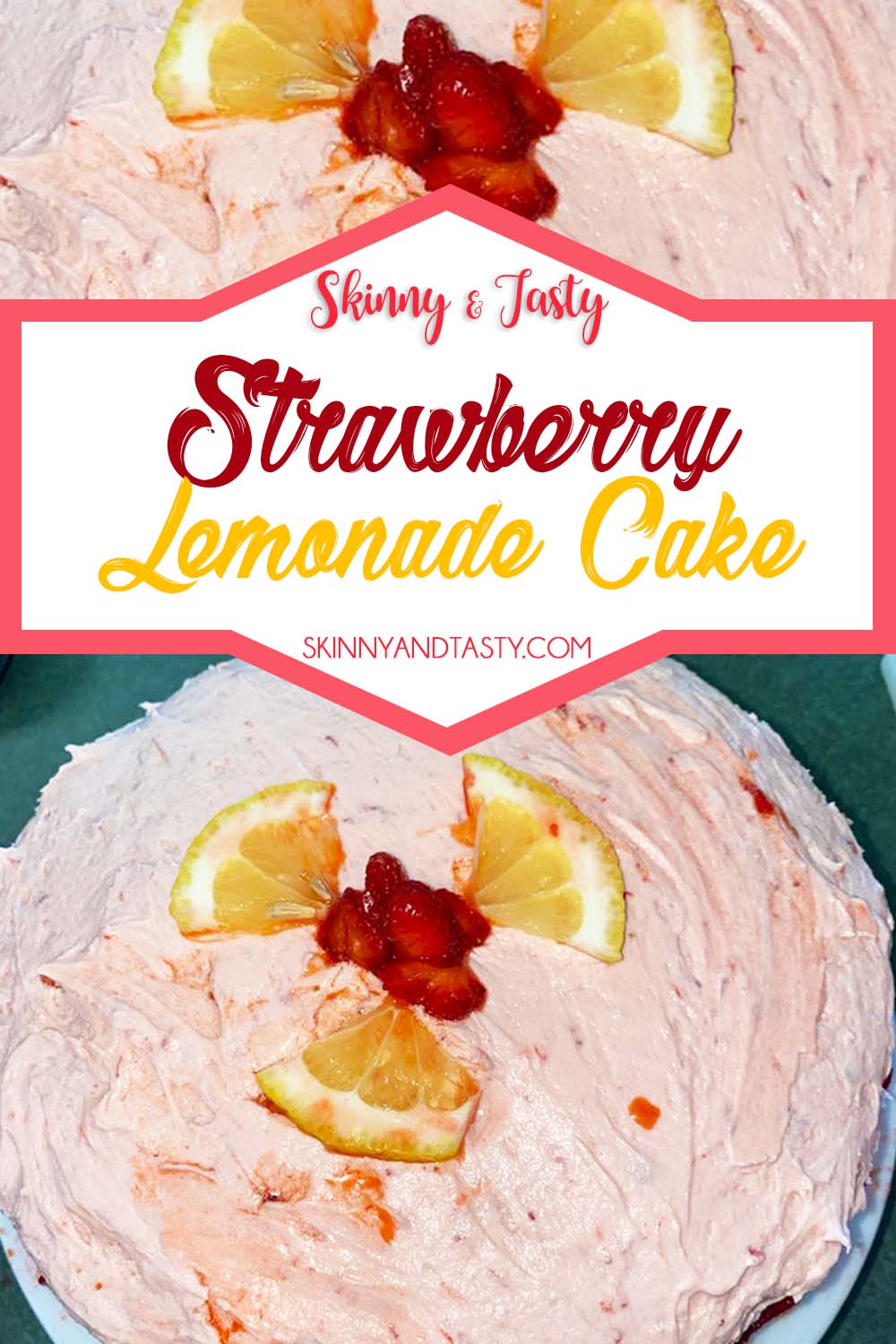 Strawberry Lemonade Cake Recipe