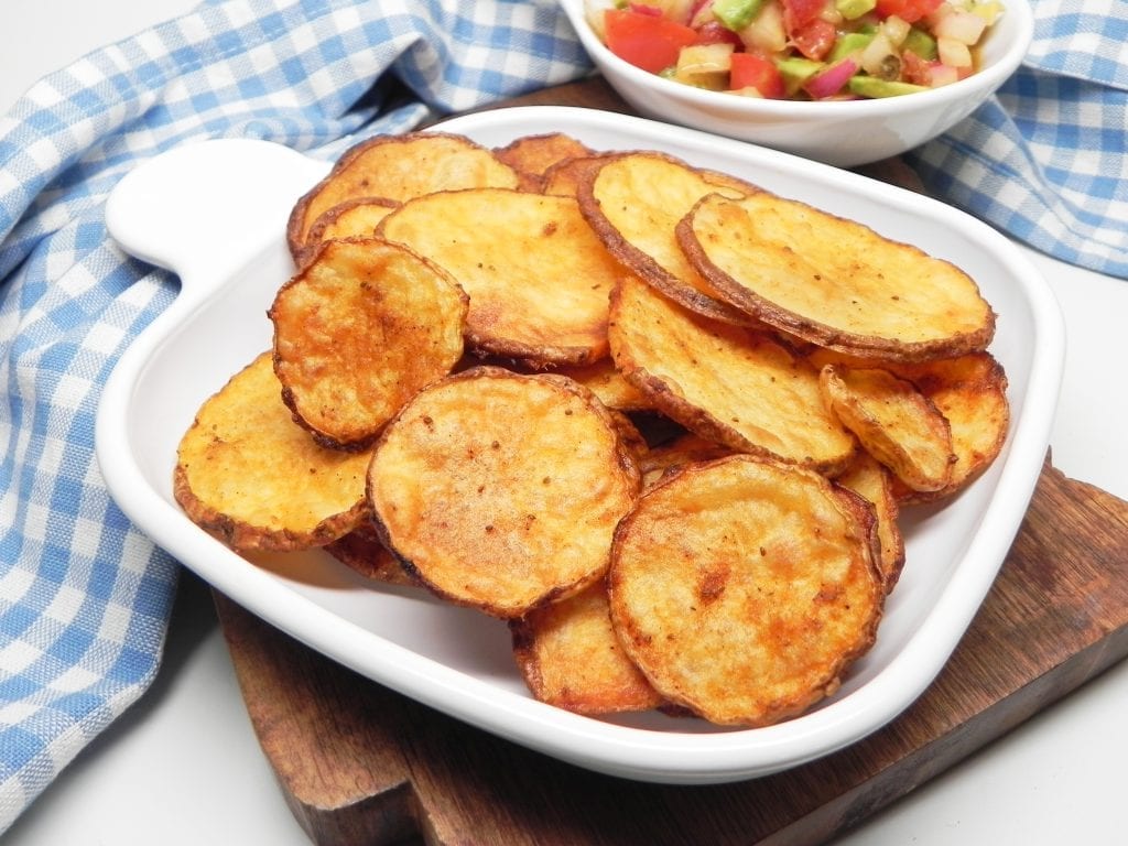 Super-Crispy Oven-Baked Potato Slices