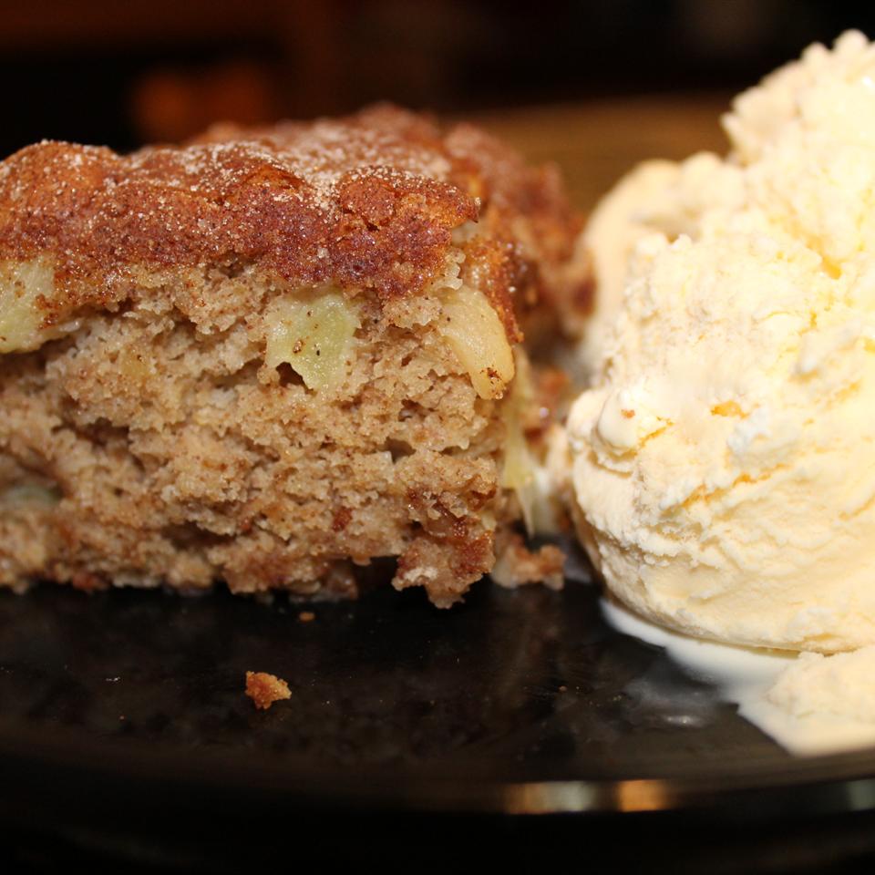 This Moist Cinnamon-Apple Cake Deserves Vanilla Ice Cream