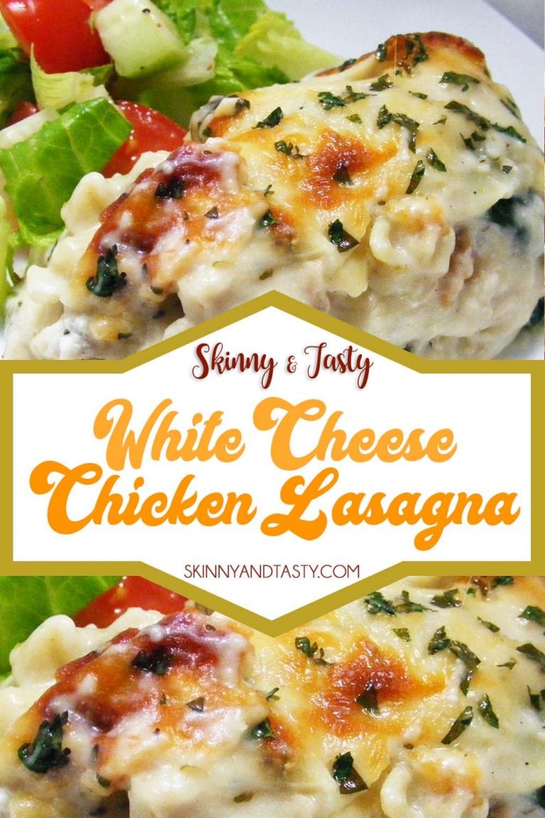 White Cheese Chicken Lasagna
