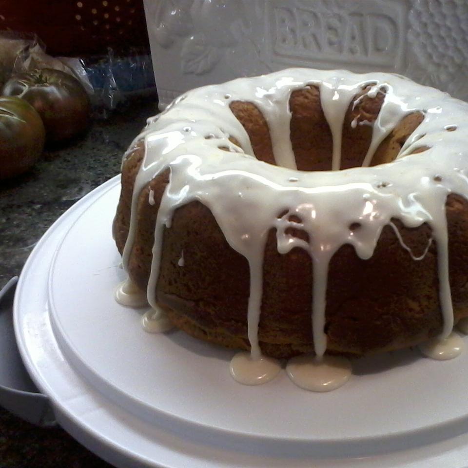 Butterscotch Pumpkin Pudding Cake