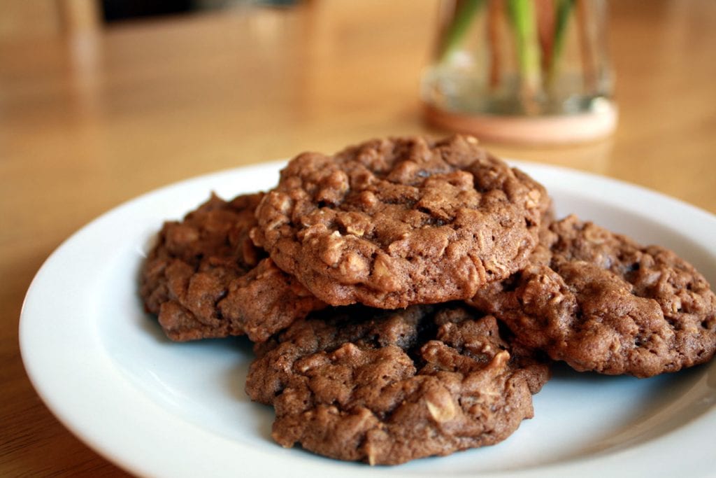 Chocolate Oatmeal Cookies