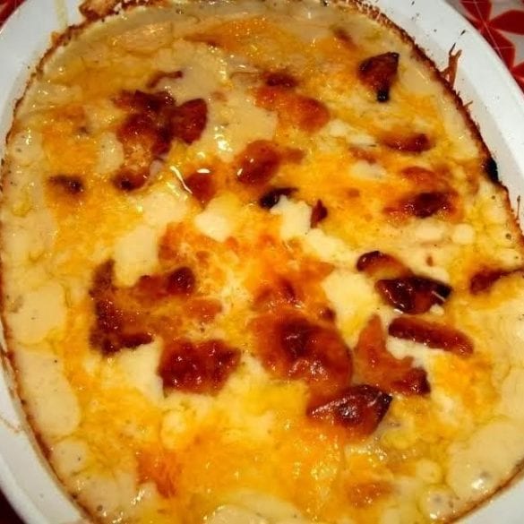 Creamy Scalloped Potatoes & Kielbasa My Way Skinny & Tasty Recipes