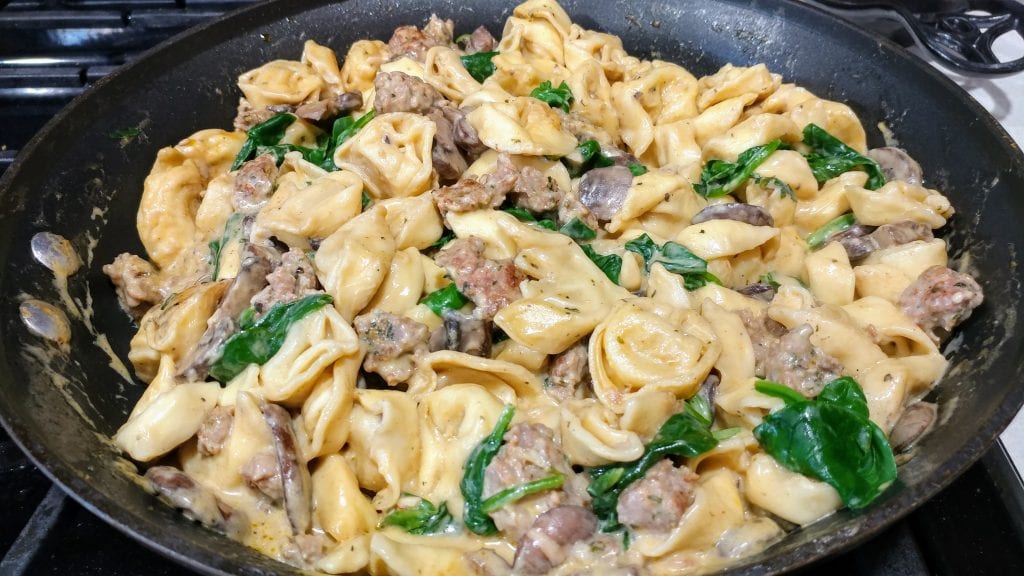 Italian Sausage Tortellini = Easy Weeknight Dinner