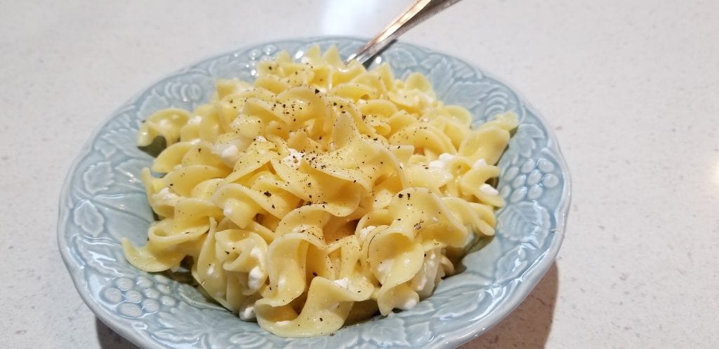 Polish Noodles (Cottage Cheese and Noodles)